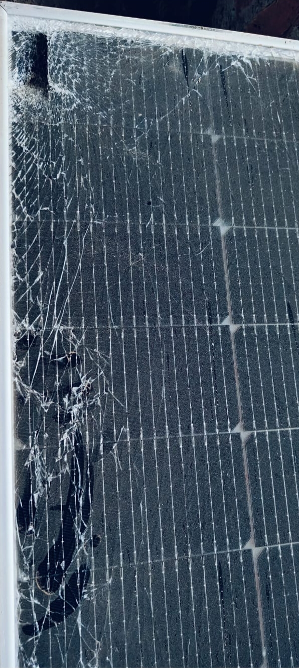 Solar scrap lot